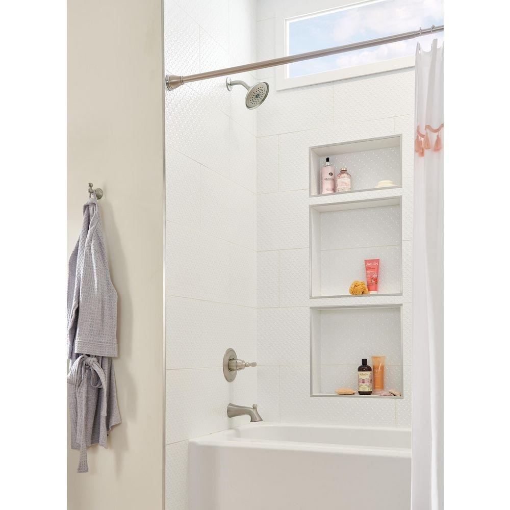 Delta Faucet Brilliance Stainless One Handle Single Function Bathtub & Shower Faucet 