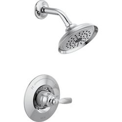 One Handle Single Function Shower Faucet in Chrome (Trim Only)