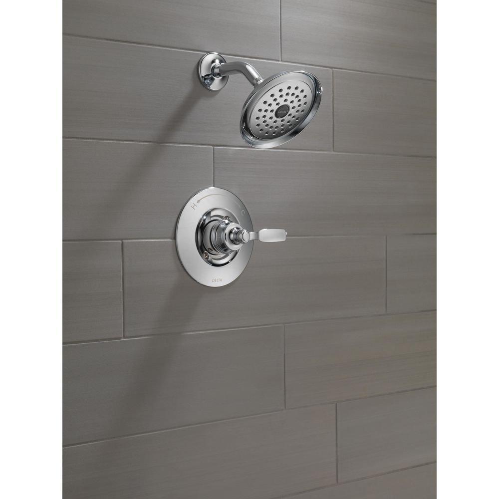 Delta Faucet Chrome Single Handle Single Function Shower Faucet (Trim Only) 