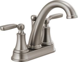 Two Handle Centerset Bathroom Sink Faucet in Brilliance&reg; Stainless