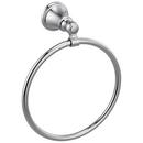 Round Closed Towel Ring in Polished Chrome