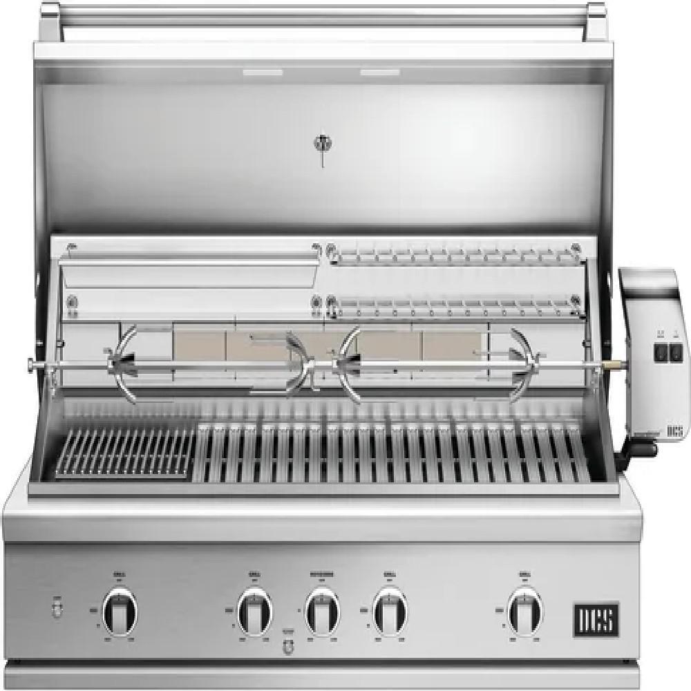 Dynamic Cooking Systems Stainless Steel 47-15/16 in. 5-Burner Built-in Grill in Stainless Steel 
