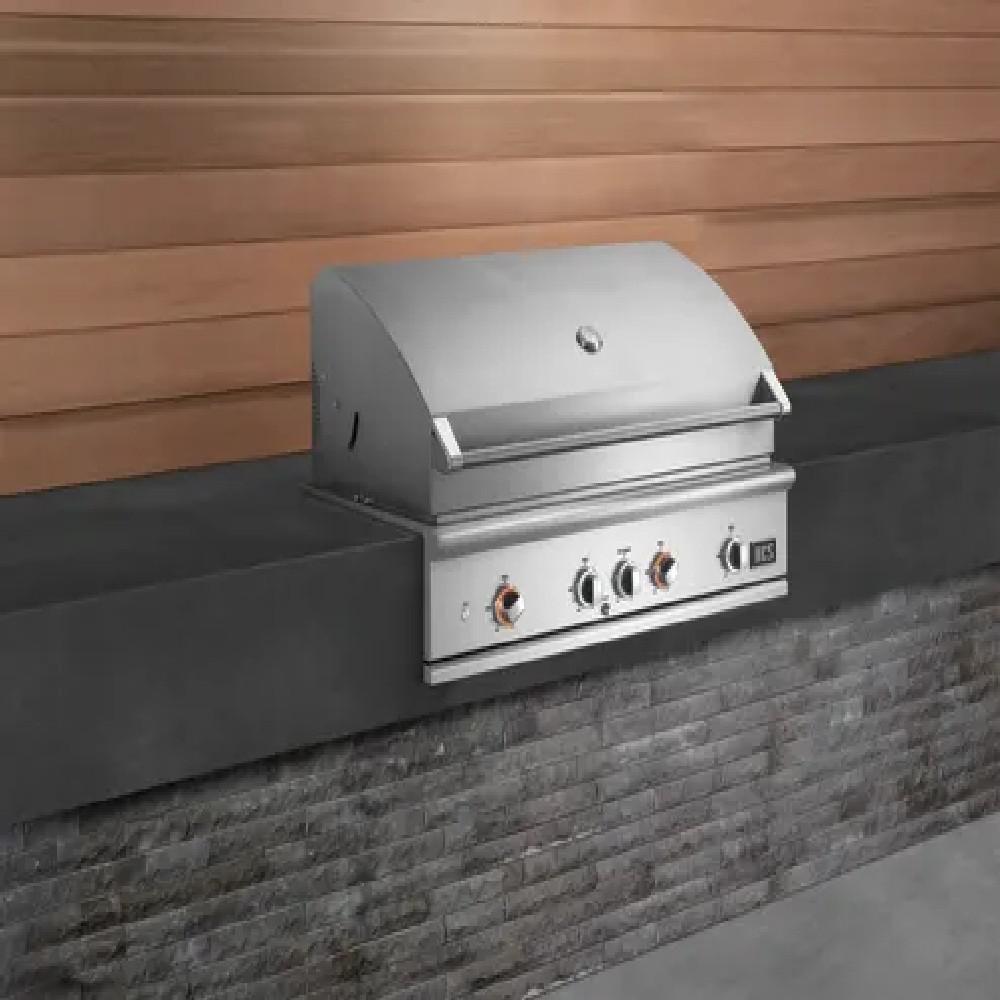 Dynamic Cooking Systems Stainless Steel 47-15/16 in. 5-Burner Built-in Grill in Stainless Steel 