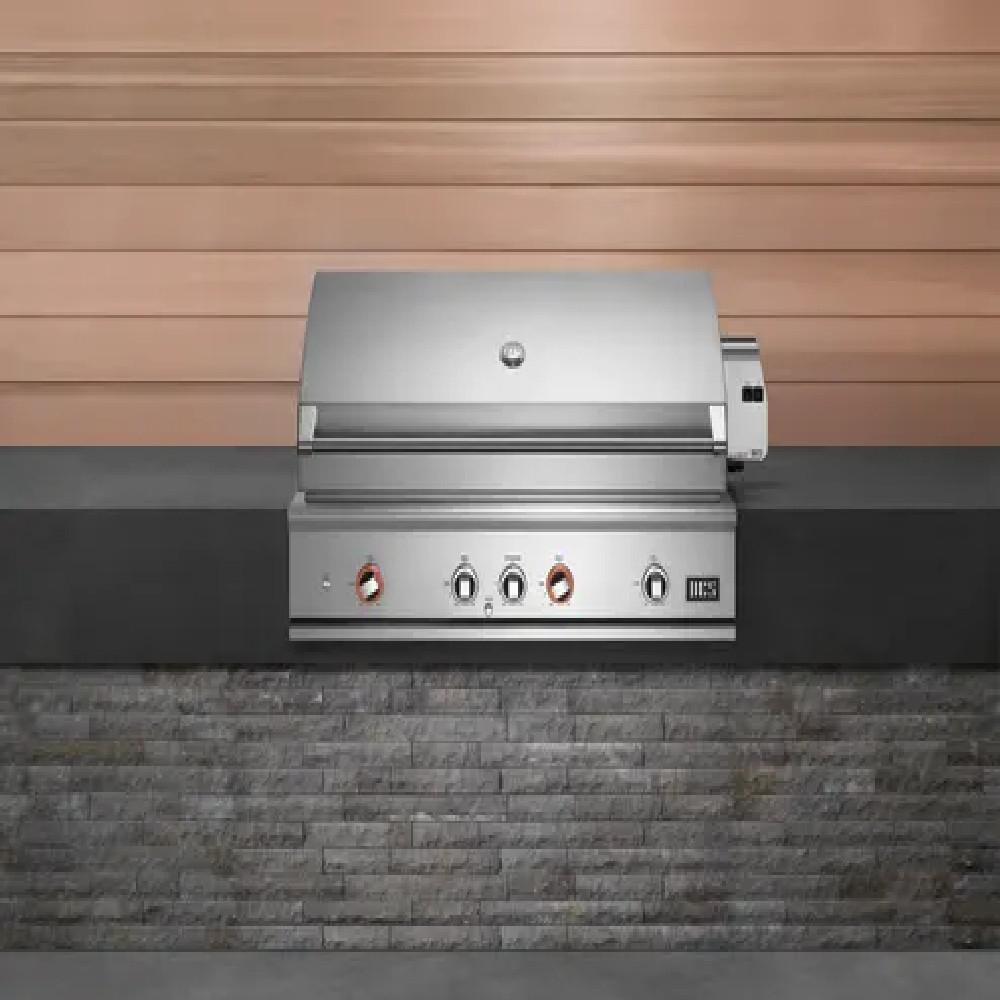 Dynamic Cooking Systems Stainless Steel 47-15/16 in. 5-Burner Built-in Grill in Stainless Steel 