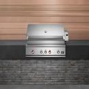 Dynamic Cooking Systems Stainless Steel 47-15/16 in. 5-Burner Built-in Grill in Stainless Steel 