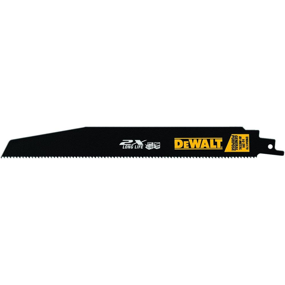 DEWALT 9" 10TPI 2X RECIP BLADE 100PK 