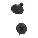 One Handle Single Function Shower Faucet in Matte Black (Trim Only)