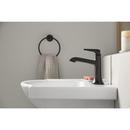 KOHLER Matte Black Round Closed Towel Ring 