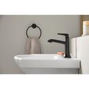 KOHLER Matte Black Towel Ring 