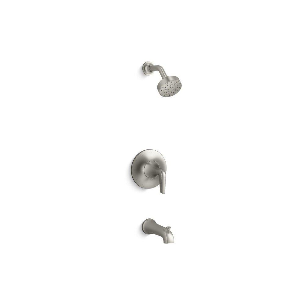KOHLER Vibrant&reg; Brushed Nickel Single Handle Bathtub & Shower Faucet (Trim Only) 