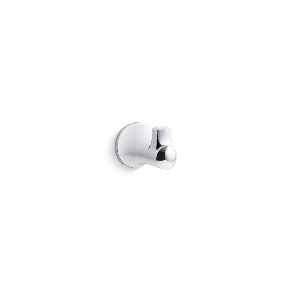 KOHLER Polished Chrome 1 Robe Hook 