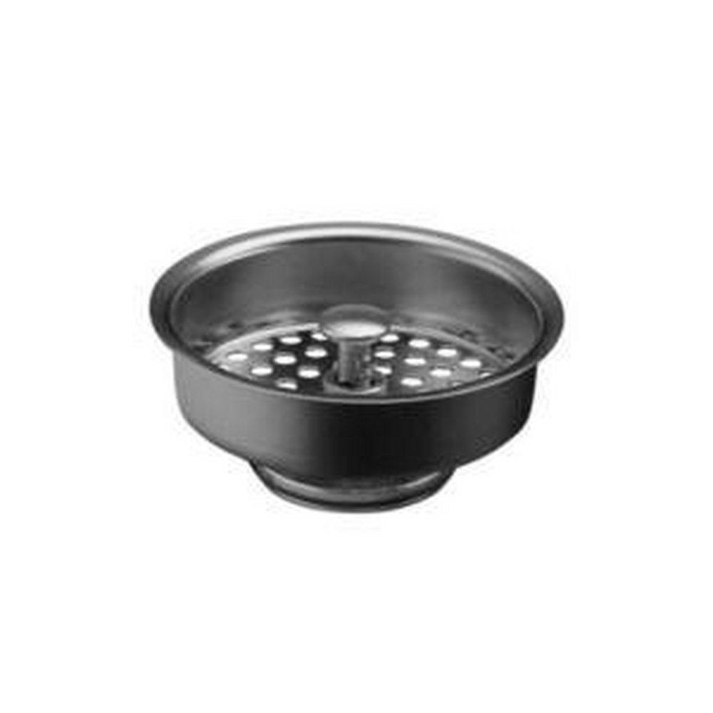 KOHLER Matte Black Basket Strainer 