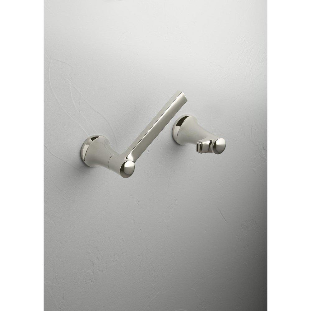 KOHLER Vibrant&reg; Polished Nickel Wall Mount Toilet Tissue Holder 