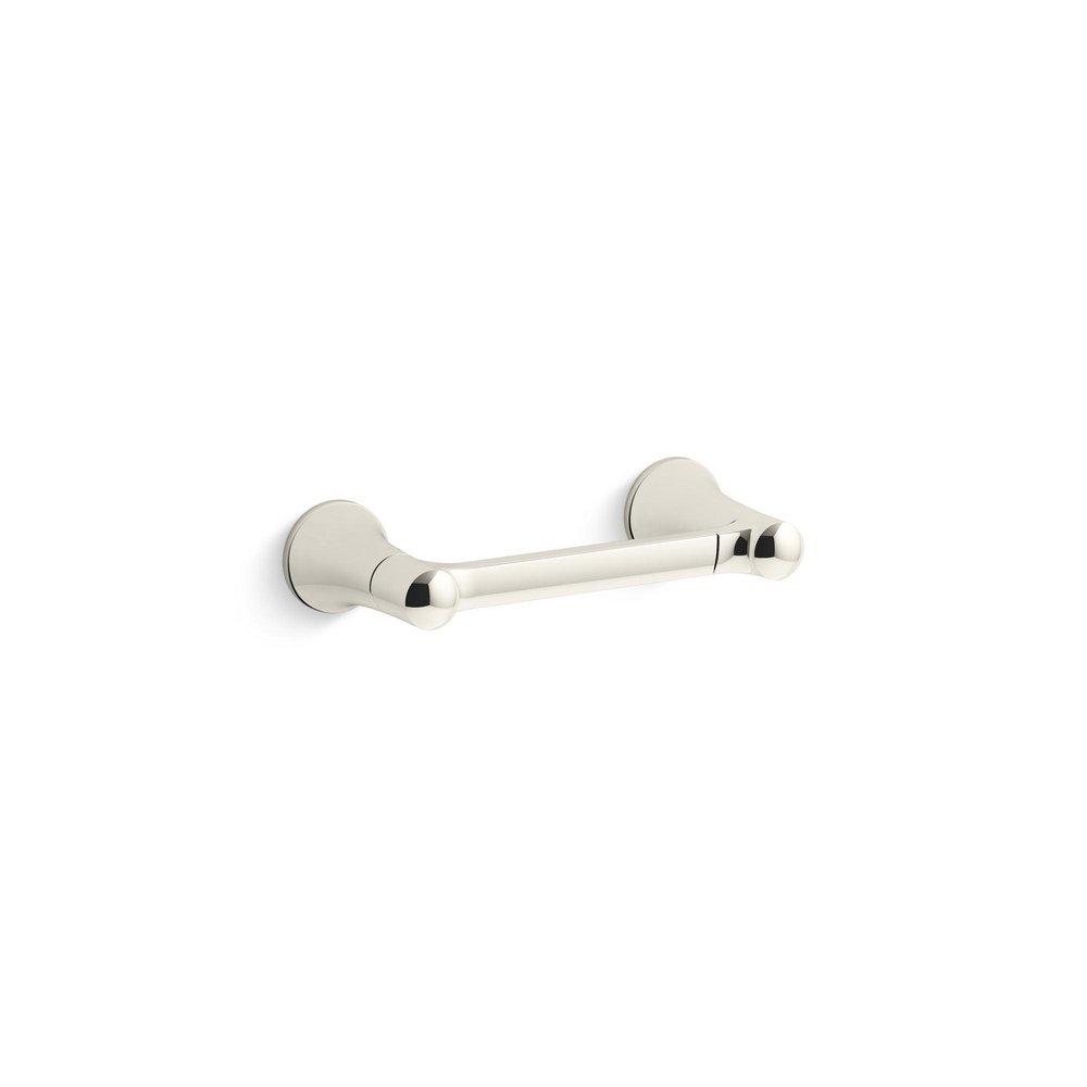 KOHLER Vibrant&reg; Polished Nickel Wall Mount Toilet Tissue Holder 