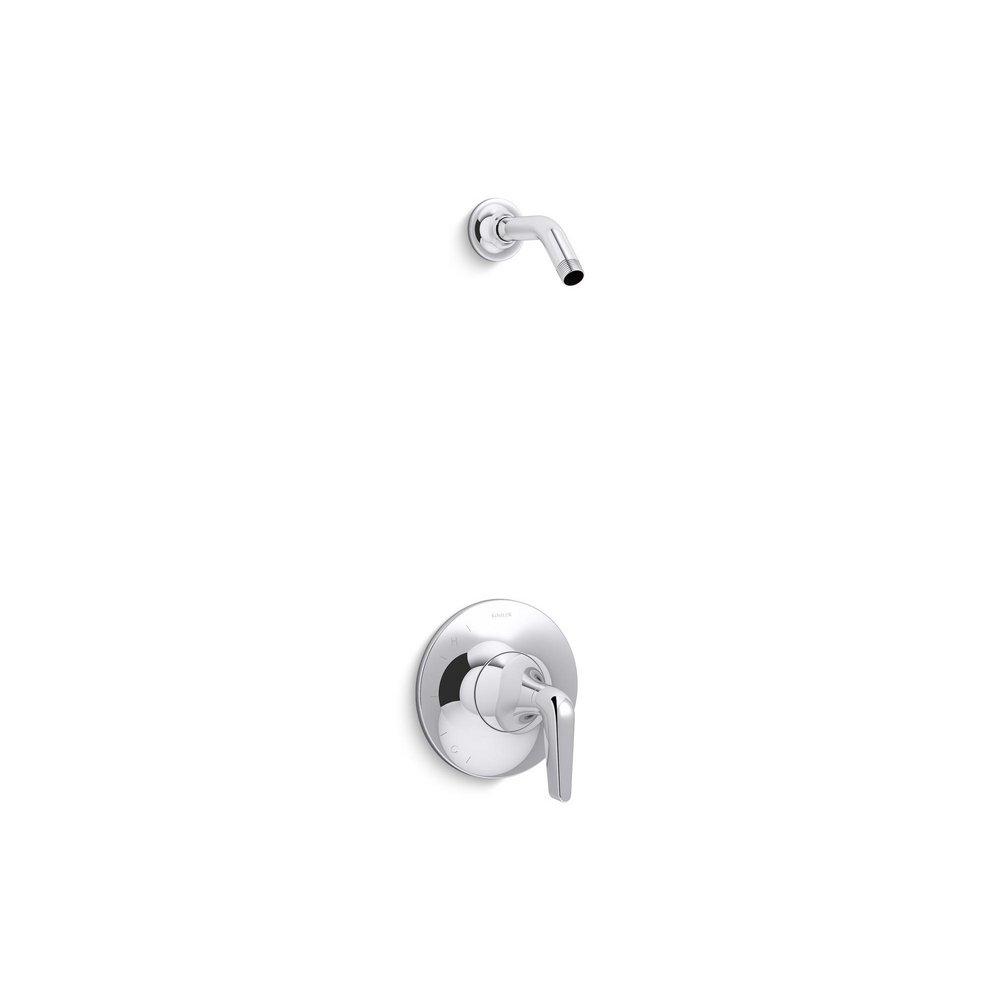 KOHLER Polished Chrome Single Handle Shower Faucet (Trim Only) 