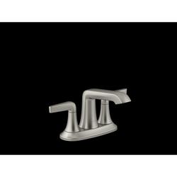 Two Handle Centerset Bathroom Sink Faucet in Vibrant&reg; Brushed Nickel