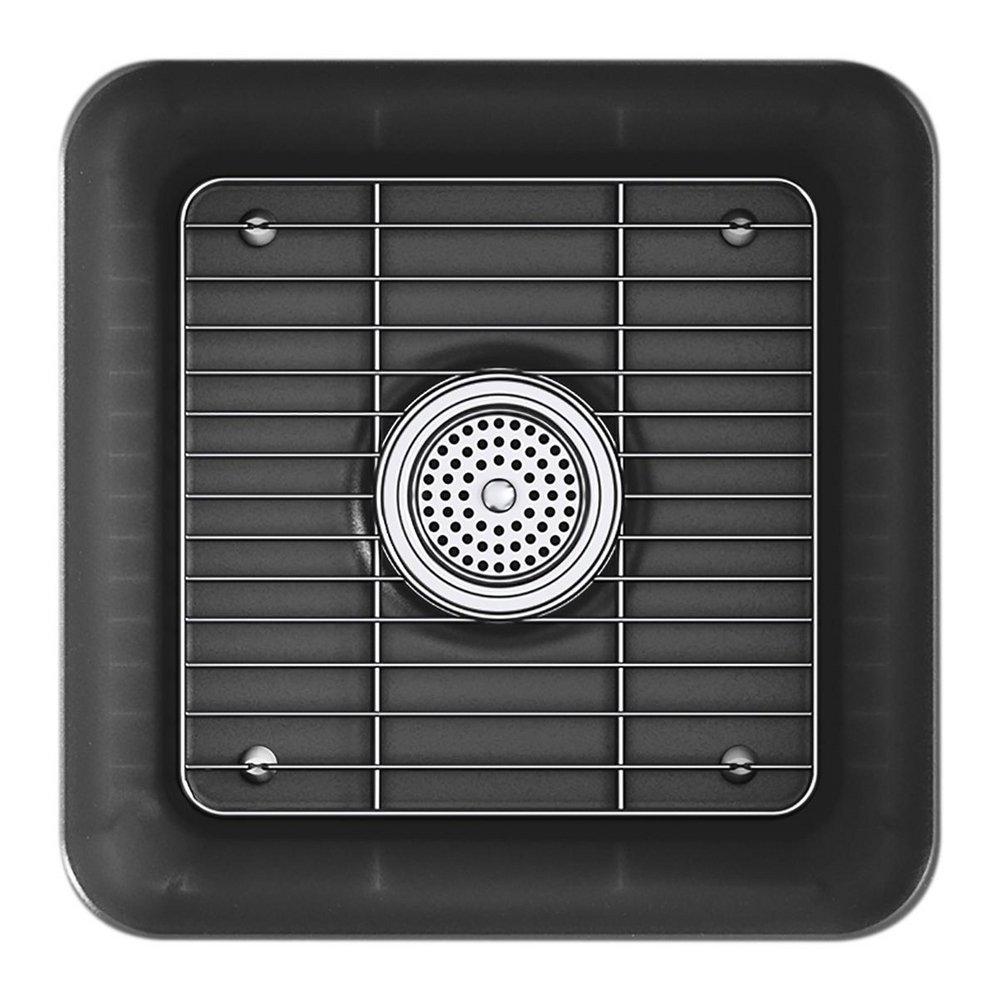 KOHLER Matte Graphite 15-1/2 x 15-1/2 in. Undermount Neoroc Bar Sink 