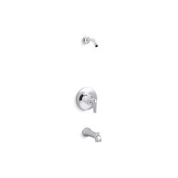 Single Handle Bathtub & Shower Faucet in Polished Chrome (Trim Only)