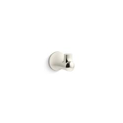 1 Robe Hook in Vibrant Polished Nickel