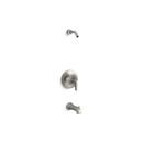 KOHLER Vibrant&reg; Brushed Nickel Single Handle Bathtub & Shower Faucet (Trim Only) 