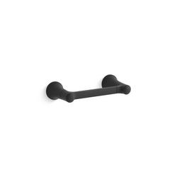 Wall Mount Toilet Tissue Holder in Matte Black
