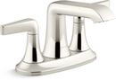 Two Handle Centerset Bathroom Sink Faucet in Vibrant® Polished Nickel