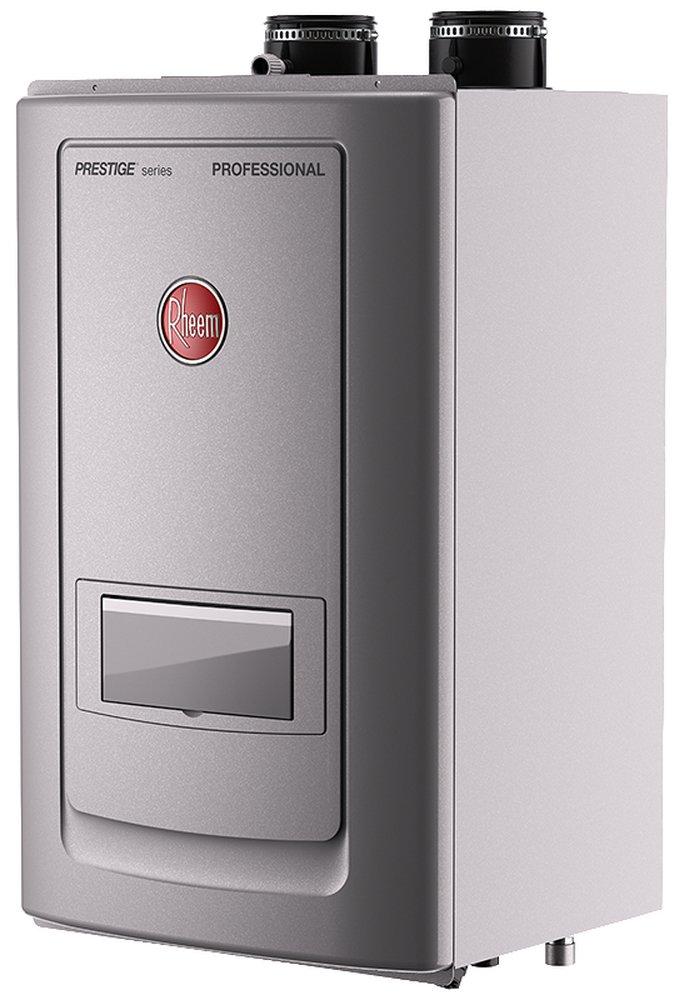 Rheem 199 MBH Indoor Condensing 172W Tankless Water Heater 