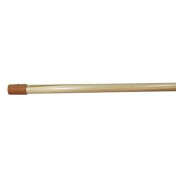 60 x 1-1/8 in. Plastic Screw Type Handle in Natural Wood