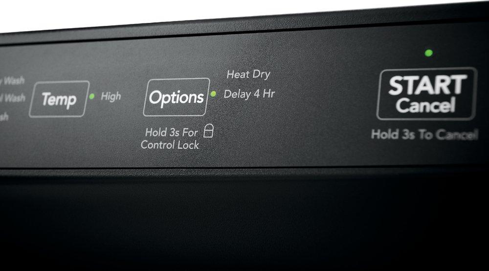 Frigidaire Black 24 in. 14 Place Settings Dishwasher 