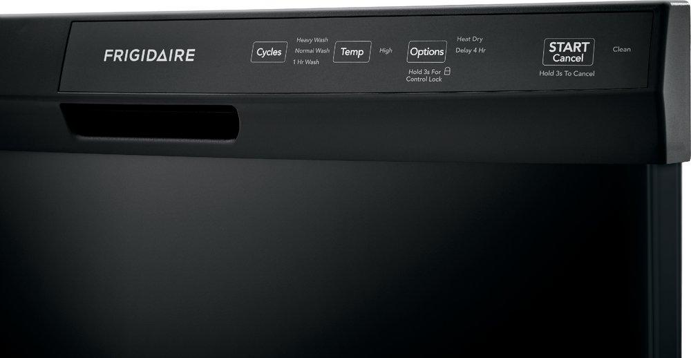 Frigidaire Black 24 in. 14 Place Settings Dishwasher 