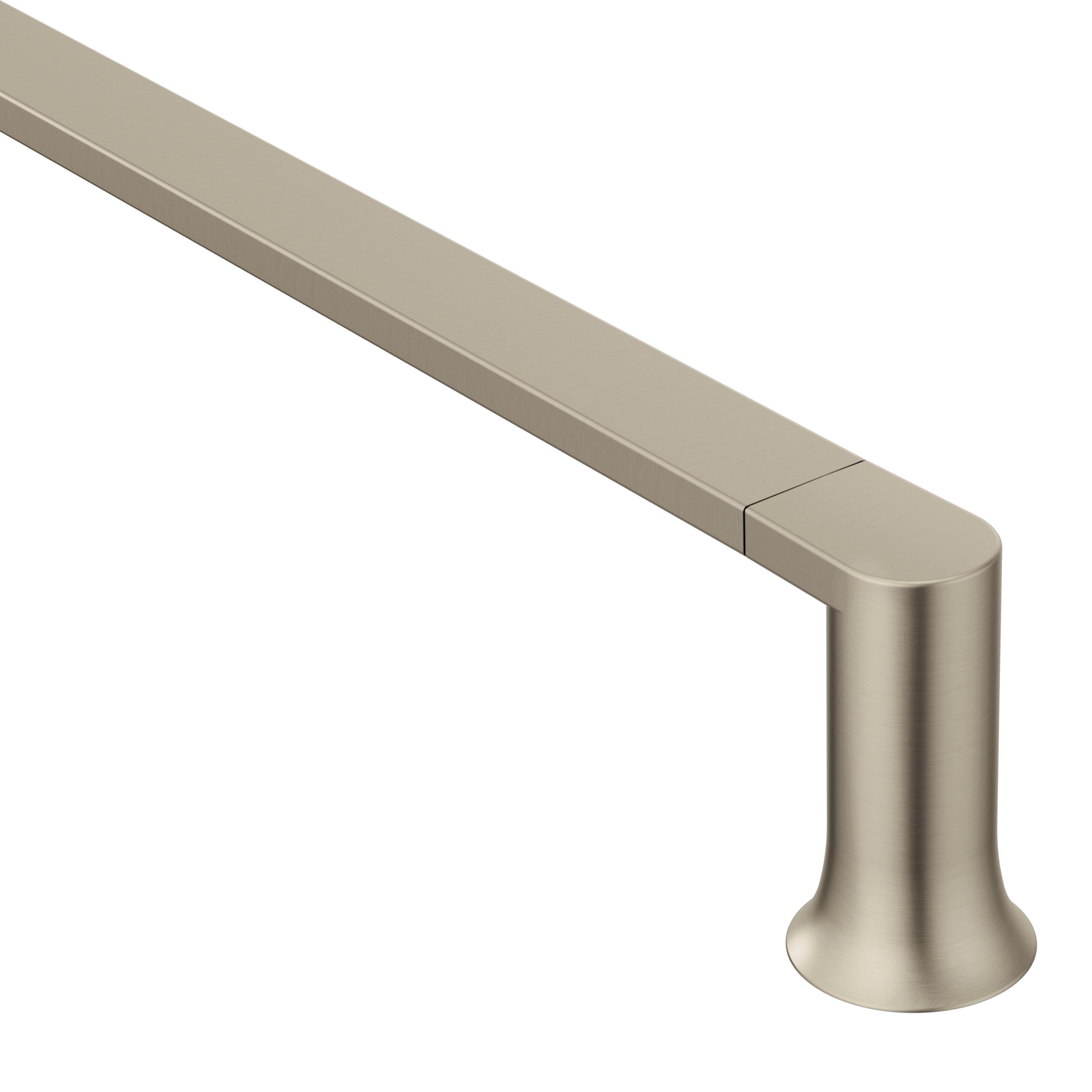 24 in. Towel Bar in Brushed Nickel 