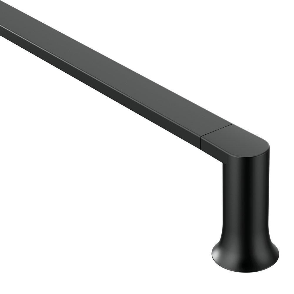 Moen Matte Black 24 in. Towel Bar 
