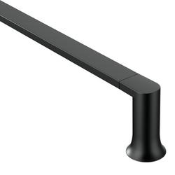 18 in. Towel Bar in Matte Black