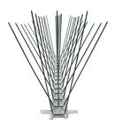 5 in. x 10 ft. Stainless Steel and Polycarbonate Bird Spike Kit