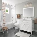 PROFLO&reg; Brushed Nickel 24 in. Towel Bar 