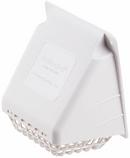 4 in. Dryer Vent Hood in White 