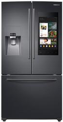 35-3/4 in. 16.2 cu. ft. French Door Refrigerator in Fingerprint Resistant Black Stainless Steel