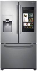 35-3/4 in. 16.2 cu. ft. French Door Refrigerator in Stainless Steel
