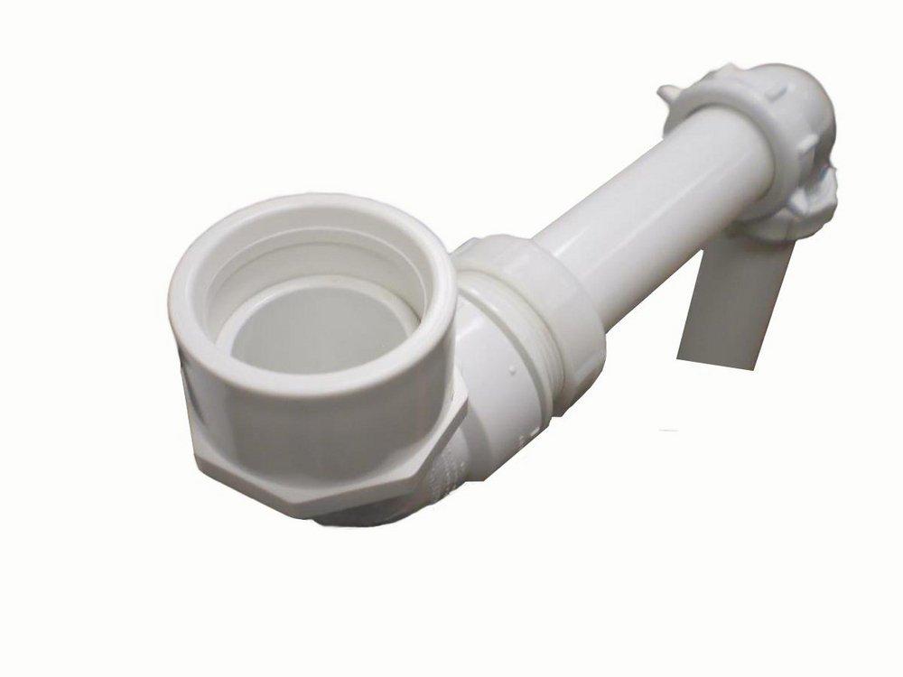 Swan Corporation White Shower Floor Drain Kit for 1-1/2 in. Drain Pipe 