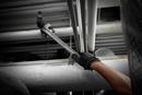 Milwaukee&reg; Silver Straight Pipe Wrench with Aluminum I-Beam Ergonomic Grip Handle 