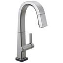 Single Handle Pull Down Bar Faucet in Arctic Stainless