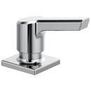 13 oz. Deck Mount Metal Soap & Lotion Dispenser in Chrome