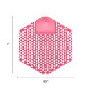 Fresh Products Red 7 x 6-1/2 x 2/3 in. EVA Spiced Apple Urinal Screen Deodorizer in Red 