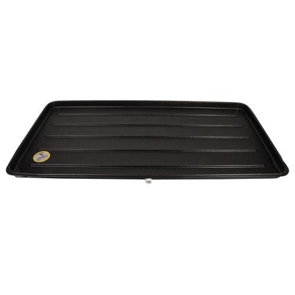 DiversiTech&reg; Black 63 x 2 in. Condensate Drain Pan 