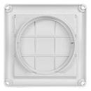 Deflecto White 5 in. Dryer Vent Hood Calcium Filled Polypropylene 