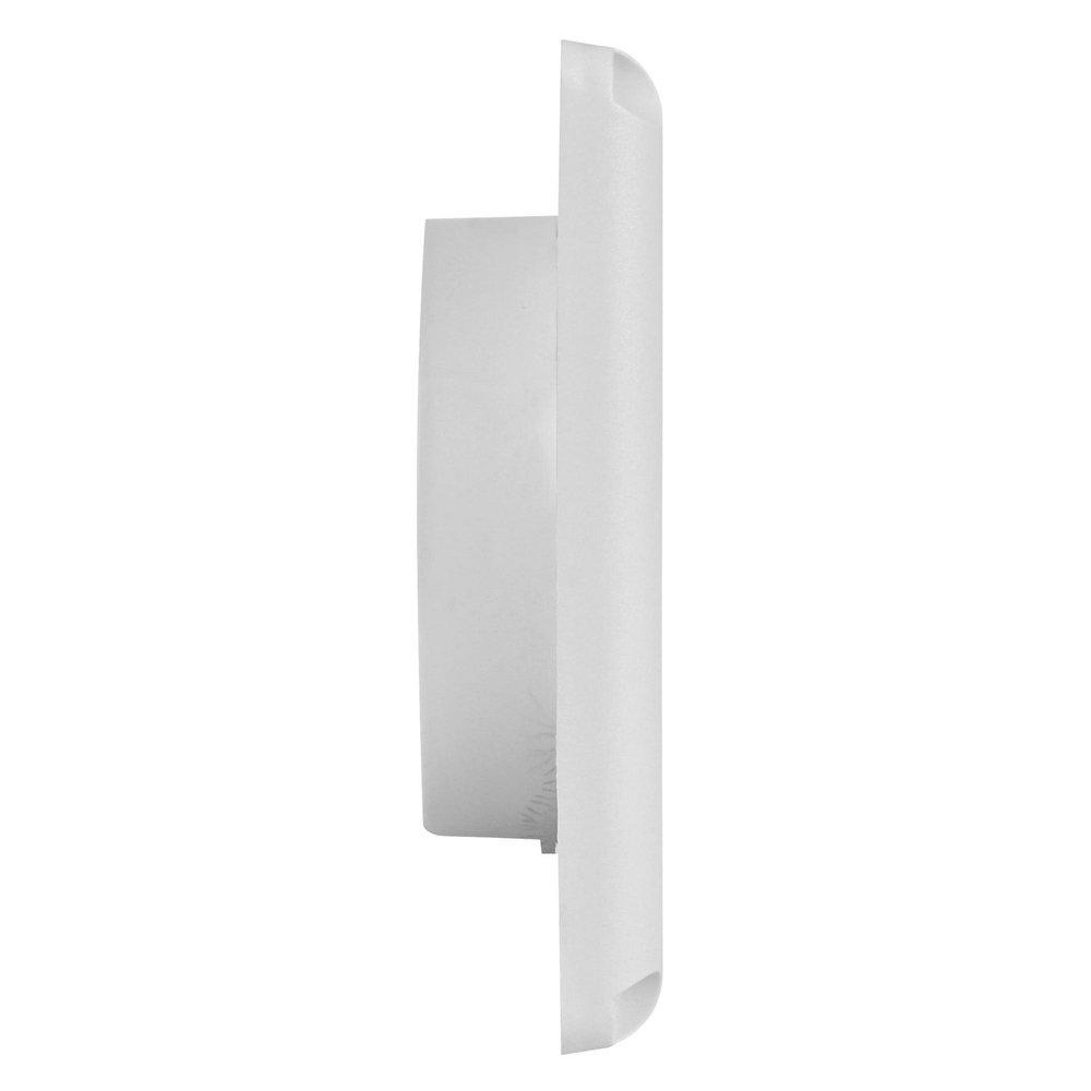 Deflecto White 5 in. Dryer Vent Hood Calcium Filled Polypropylene 