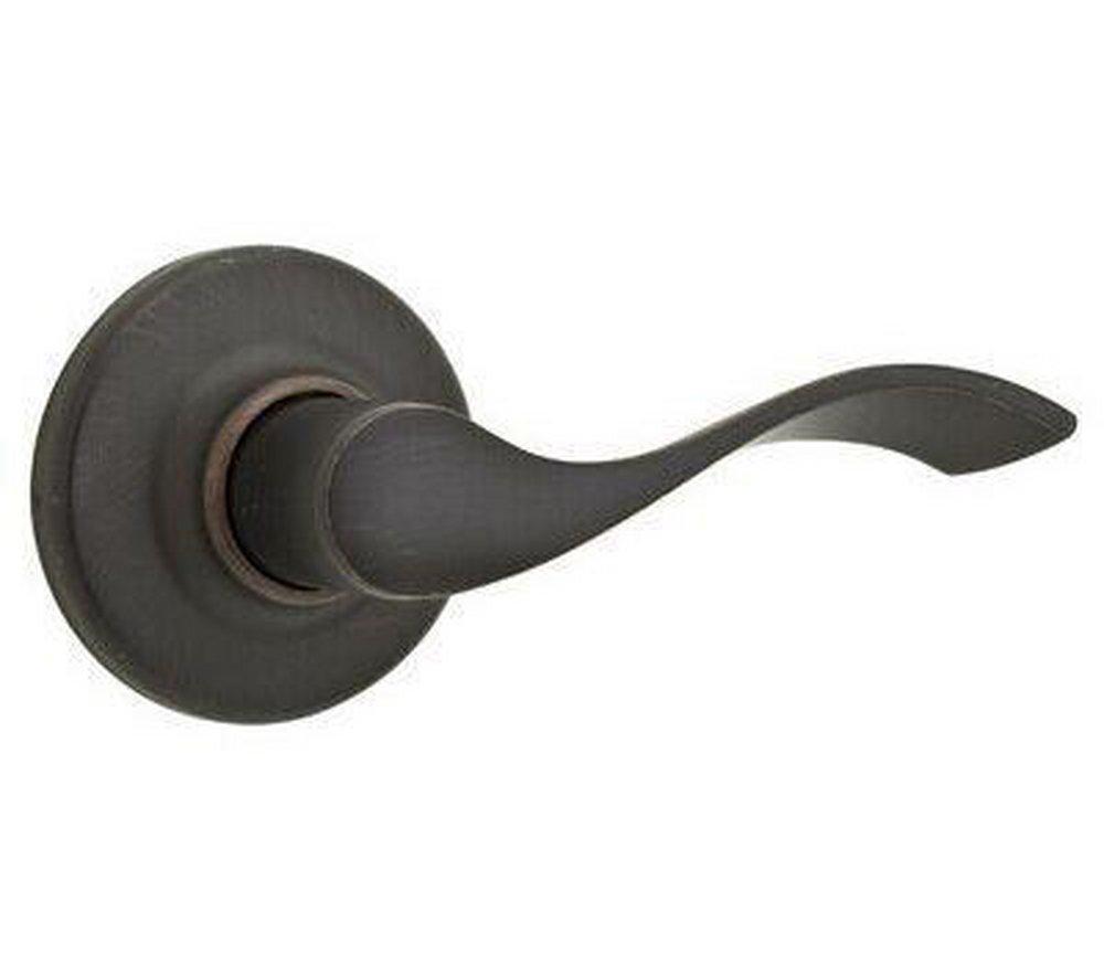 Kwikset Venetian Bronze Passage Lever Handle 