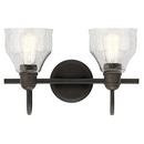 Kichler Lighting Olde Bronze 75W 2-Light Medium E-26 Incandescent Vanity Fixture 