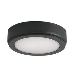 4W LED Disc in Textured Black
