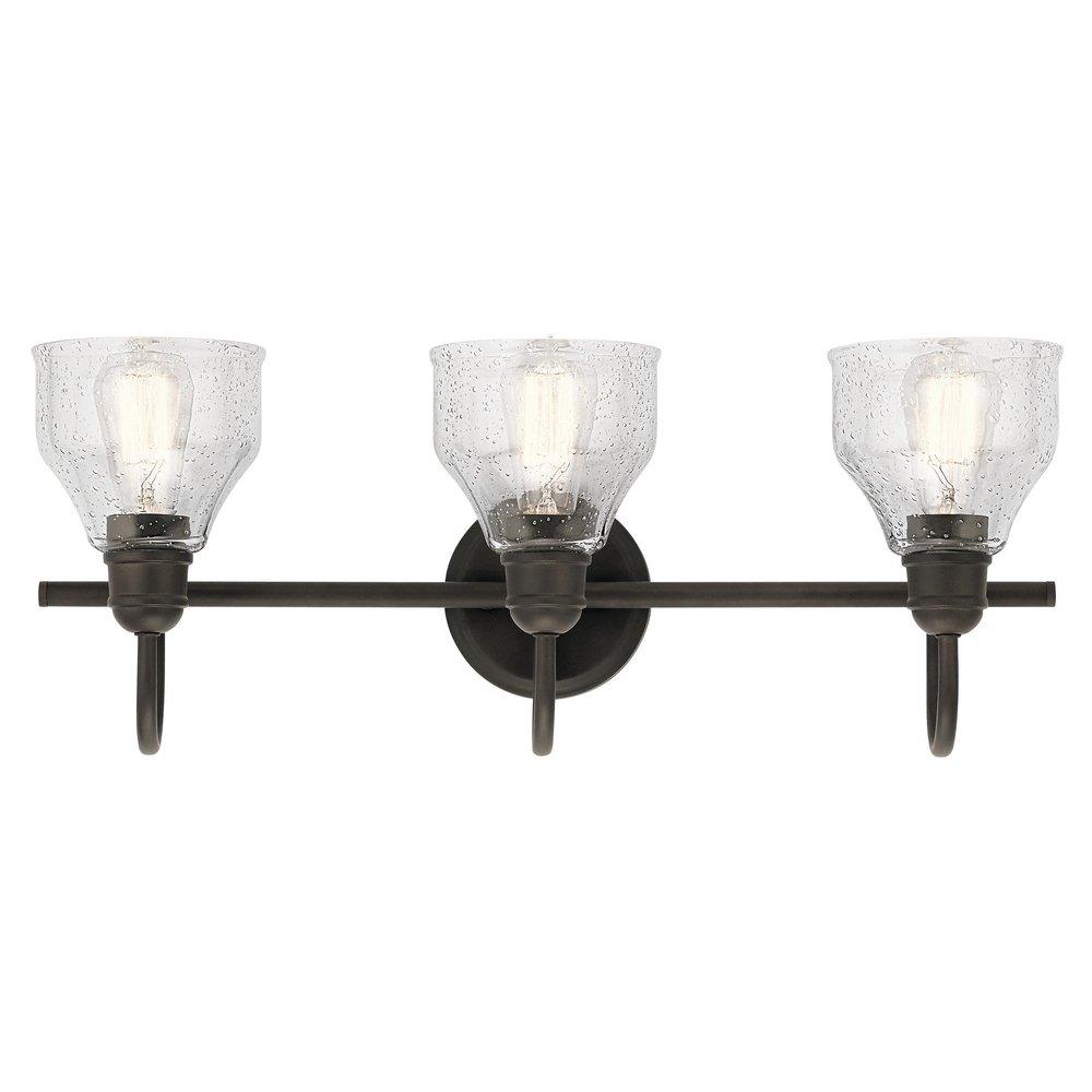 Kichler Lighting Olde Bronze 75W 3-Light Medium E-26 Incandescent Vanity Fixture 